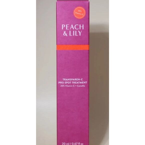 NIB Peach & Lily Transparen-C Pro Spot Treatment Brighten + Erase 0.67 oz NIB - Picture 1 of 1